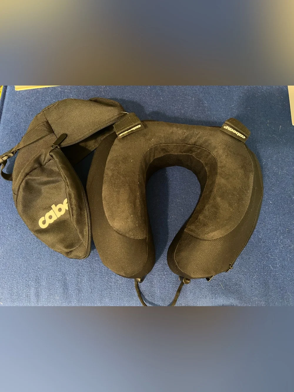 Cabeau Evolution S3 Travel Neck Pillow Black  Memory Foam
